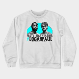 mayweather vs paul BR Crewneck Sweatshirt